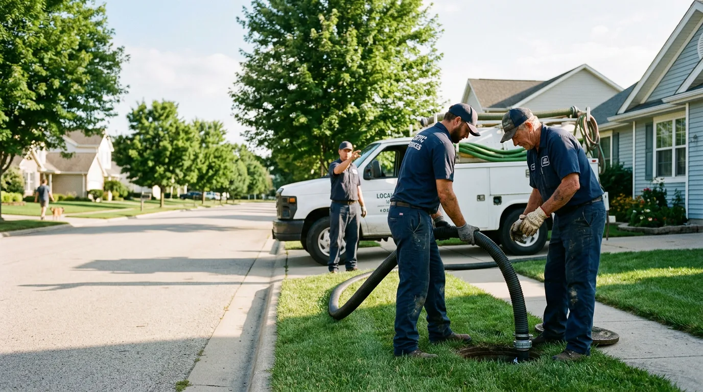 Septic Tank Cleaning in Meadow Bridge, WV